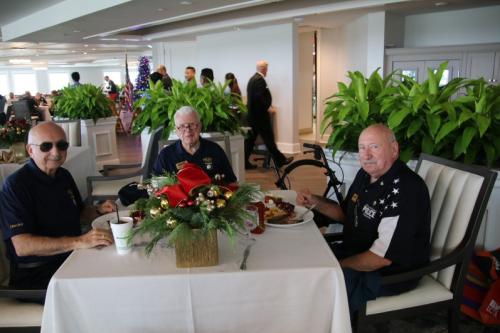 Treasurer-Tarik-Ayasun-Director-Emeritus-Dick-Adams-and-President-Vernon-Geberth-at-Lunch.-Photo-by-Steve-Stefanides
