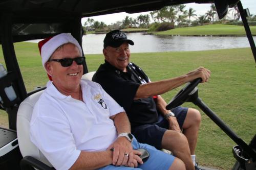 Director-Arne-Sandberg-and-President-Vernon-Geberth-on-Golf-Patrol.-Photo-by-Steve-Stefanides