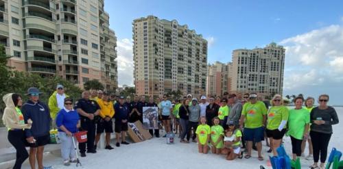 Marco Island Chamber of CommerceBeach Clean-Up – South BeachApril 9 @ 8:00 am - 10:00 amMemorial for Marco Island Police Lt. Clayton Smith who was killed in an auto accident on February 20, 2020Members of the Marco Island Police Department and The Marco Island Police Foundation joined Beach Clean-up Volunteers along with Lt. Smith’s wife Lisa and her children prior to the clean-up to remember Lt. Clayton Smith for his dedication to and service to the Marco Island Beach community.